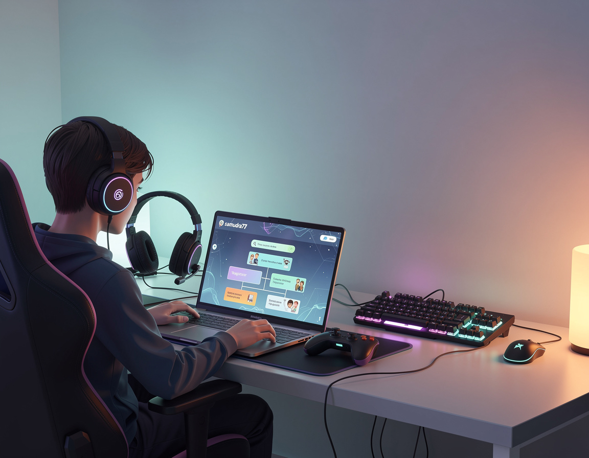 Ilustrasi cara daftar turnamen game online samudra77 untuk turnamen game online samudra77